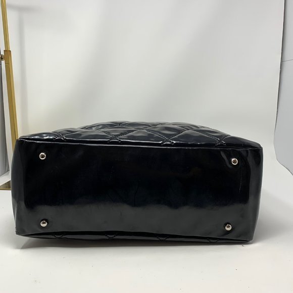 authentic CHANEL Paris Biarritz Black  Lea… - Picture 7 of 15